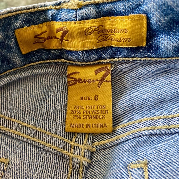 Seven7 Jeans Premium Straight Jeans - Picture 4 of 4